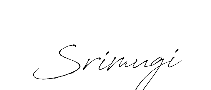 You should practise on your own different ways (Antro_Vectra) to write your name (Srimugi) in signature. don't let someone else do it for you. Srimugi signature style 6 images and pictures png