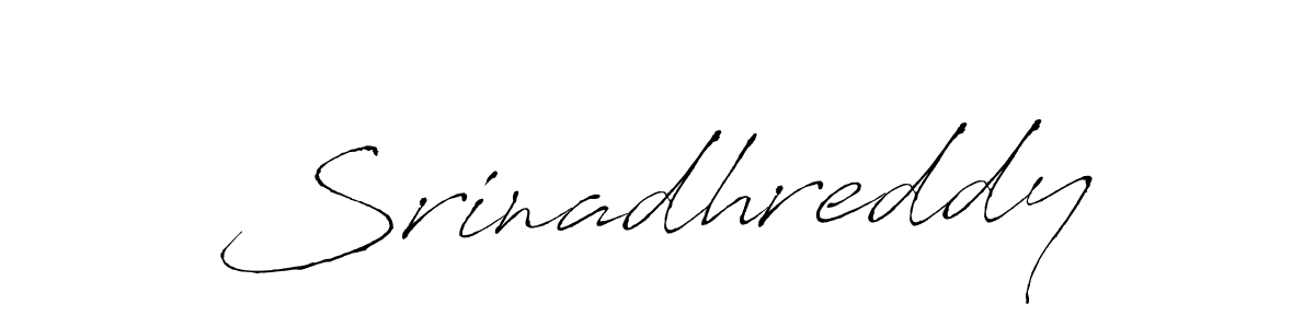 You should practise on your own different ways (Antro_Vectra) to write your name (Srinadhreddy) in signature. don't let someone else do it for you. Srinadhreddy signature style 6 images and pictures png