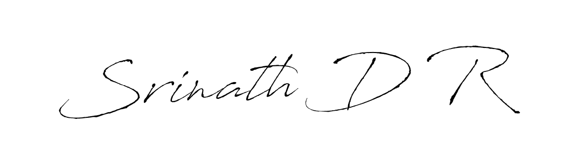 See photos of Srinath D R official signature by Spectra . Check more albums & portfolios. Read reviews & check more about Antro_Vectra font. Srinath D R signature style 6 images and pictures png