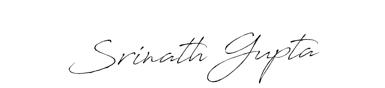 Also You can easily find your signature by using the search form. We will create Srinath Gupta name handwritten signature images for you free of cost using Antro_Vectra sign style. Srinath Gupta signature style 6 images and pictures png