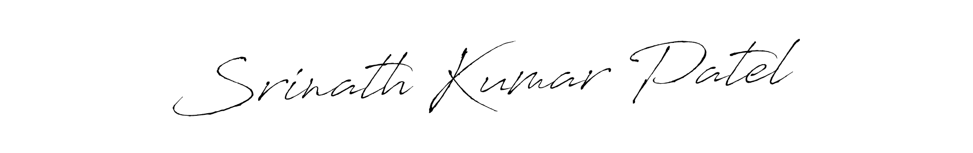 Make a beautiful signature design for name Srinath Kumar Patel. Use this online signature maker to create a handwritten signature for free. Srinath Kumar Patel signature style 6 images and pictures png