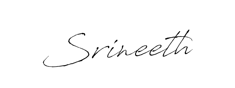 Antro_Vectra is a professional signature style that is perfect for those who want to add a touch of class to their signature. It is also a great choice for those who want to make their signature more unique. Get Srineeth name to fancy signature for free. Srineeth signature style 6 images and pictures png