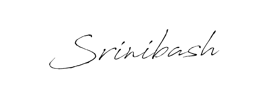 Design your own signature with our free online signature maker. With this signature software, you can create a handwritten (Antro_Vectra) signature for name Srinibash. Srinibash signature style 6 images and pictures png