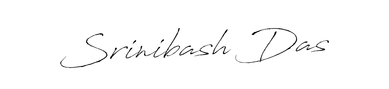 Use a signature maker to create a handwritten signature online. With this signature software, you can design (Antro_Vectra) your own signature for name Srinibash Das. Srinibash Das signature style 6 images and pictures png