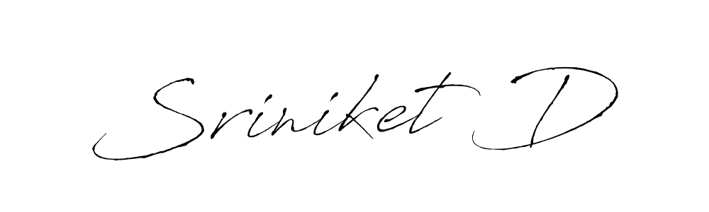 Make a beautiful signature design for name Sriniket D. Use this online signature maker to create a handwritten signature for free. Sriniket D signature style 6 images and pictures png