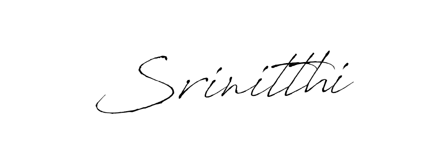 Also You can easily find your signature by using the search form. We will create Srinitthi name handwritten signature images for you free of cost using Antro_Vectra sign style. Srinitthi signature style 6 images and pictures png