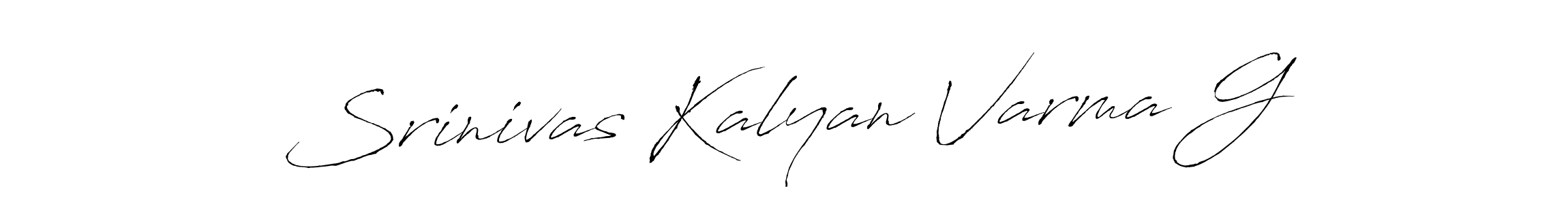 Similarly Antro_Vectra is the best handwritten signature design. Signature creator online .You can use it as an online autograph creator for name Srinivas Kalyan Varma G. Srinivas Kalyan Varma G signature style 6 images and pictures png
