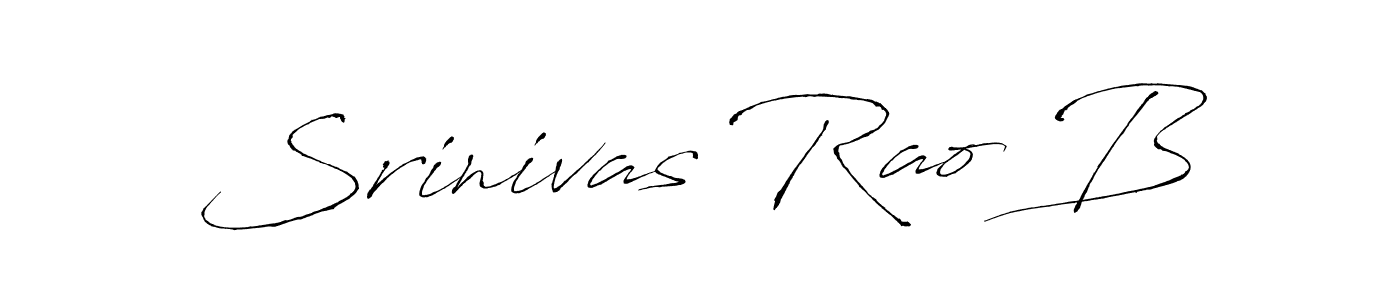 Make a beautiful signature design for name Srinivas Rao B. Use this online signature maker to create a handwritten signature for free. Srinivas Rao B signature style 6 images and pictures png