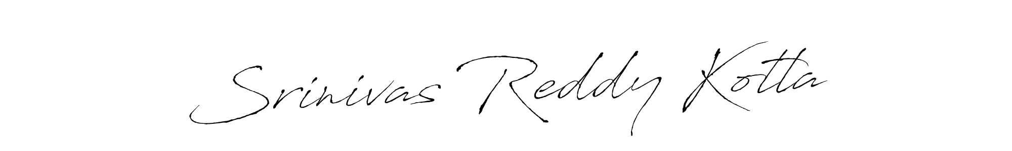 Make a short Srinivas Reddy Kotla signature style. Manage your documents anywhere anytime using Antro_Vectra. Create and add eSignatures, submit forms, share and send files easily. Srinivas Reddy Kotla signature style 6 images and pictures png