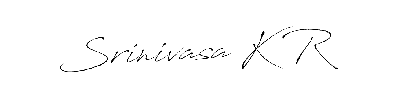 if you are searching for the best signature style for your name Srinivasa K R. so please give up your signature search. here we have designed multiple signature styles  using Antro_Vectra. Srinivasa K R signature style 6 images and pictures png