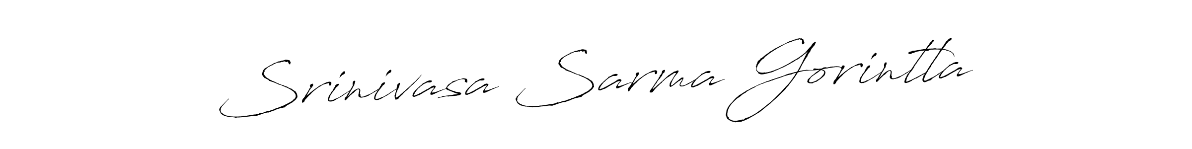 Similarly Antro_Vectra is the best handwritten signature design. Signature creator online .You can use it as an online autograph creator for name Srinivasa Sarma Gorintla. Srinivasa Sarma Gorintla signature style 6 images and pictures png