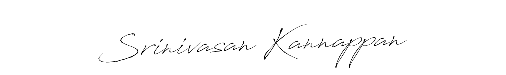 Use a signature maker to create a handwritten signature online. With this signature software, you can design (Antro_Vectra) your own signature for name Srinivasan Kannappan. Srinivasan Kannappan signature style 6 images and pictures png