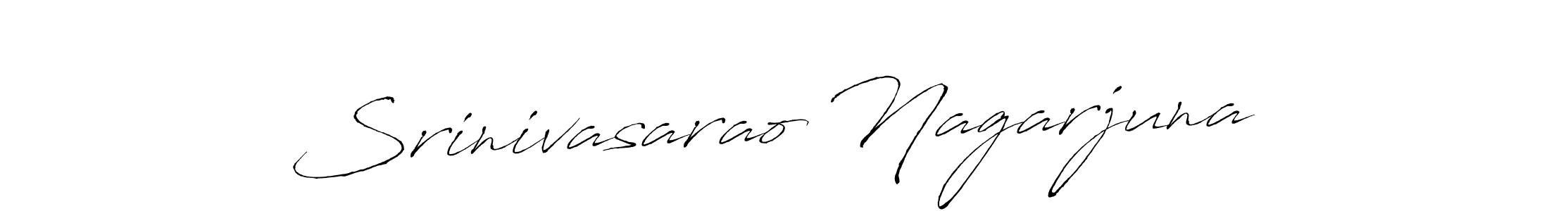 Make a beautiful signature design for name Srinivasarao Nagarjuna. Use this online signature maker to create a handwritten signature for free. Srinivasarao Nagarjuna signature style 6 images and pictures png