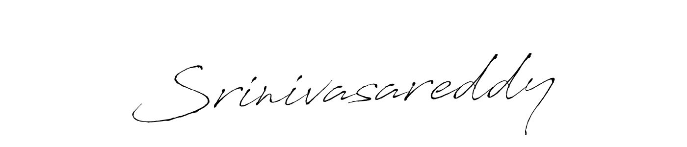 Create a beautiful signature design for name Srinivasareddy. With this signature (Antro_Vectra) fonts, you can make a handwritten signature for free. Srinivasareddy signature style 6 images and pictures png