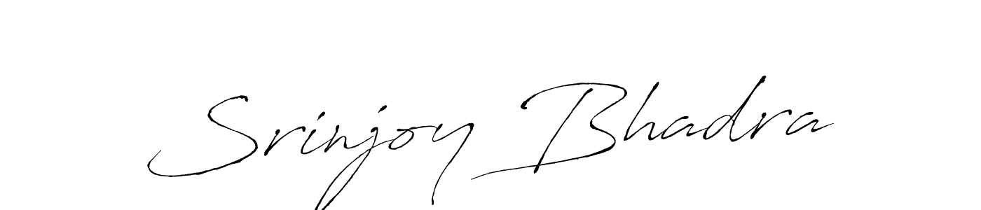 You should practise on your own different ways (Antro_Vectra) to write your name (Srinjoy Bhadra) in signature. don't let someone else do it for you. Srinjoy Bhadra signature style 6 images and pictures png