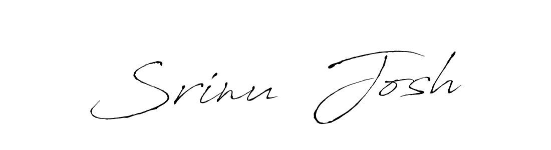 How to make Srinu  Josh signature? Antro_Vectra is a professional autograph style. Create handwritten signature for Srinu  Josh name. Srinu  Josh signature style 6 images and pictures png