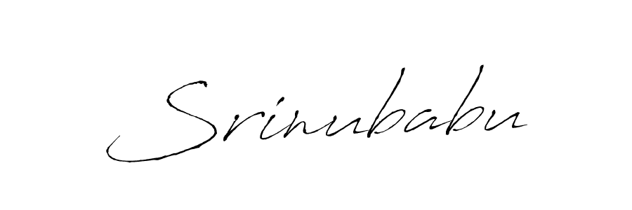 You should practise on your own different ways (Antro_Vectra) to write your name (Srinubabu) in signature. don't let someone else do it for you. Srinubabu signature style 6 images and pictures png