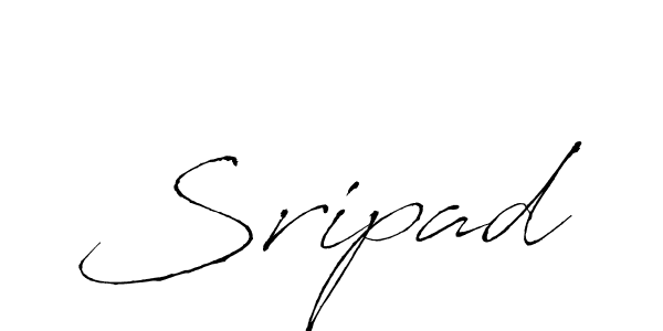 Design your own signature with our free online signature maker. With this signature software, you can create a handwritten (Antro_Vectra) signature for name Sripad. Sripad signature style 6 images and pictures png