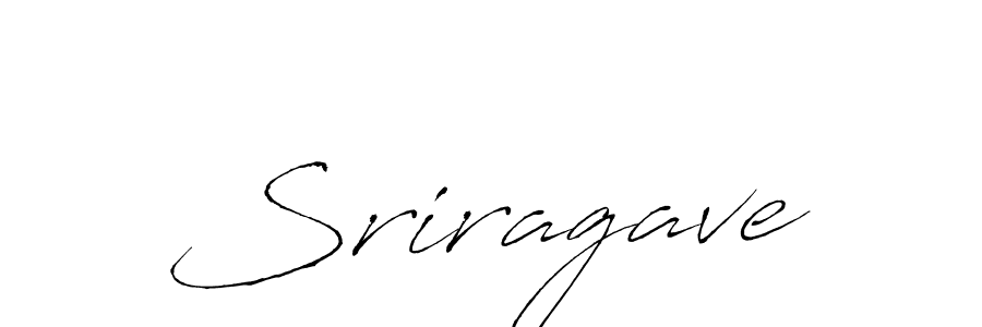 How to make Sriragave signature? Antro_Vectra is a professional autograph style. Create handwritten signature for Sriragave name. Sriragave signature style 6 images and pictures png