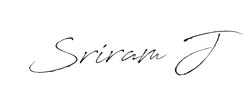The best way (Antro_Vectra) to make a short signature is to pick only two or three words in your name. The name Sriram J include a total of six letters. For converting this name. Sriram J signature style 6 images and pictures png