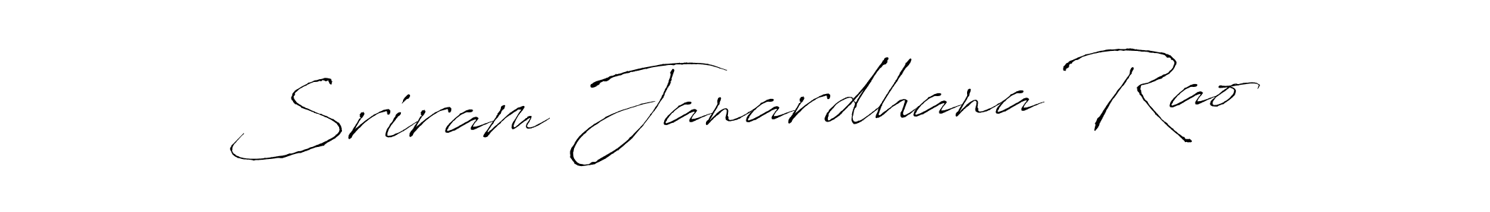 The best way (Antro_Vectra) to make a short signature is to pick only two or three words in your name. The name Sriram Janardhana Rao include a total of six letters. For converting this name. Sriram Janardhana Rao signature style 6 images and pictures png