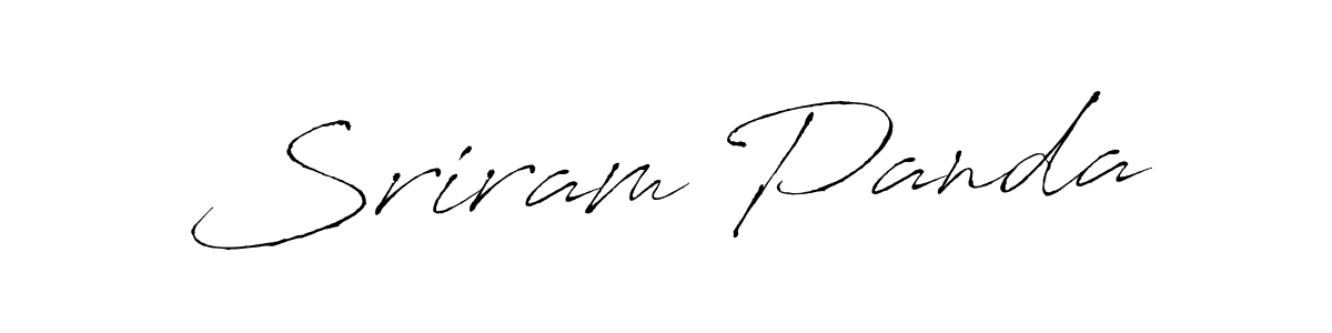The best way (Antro_Vectra) to make a short signature is to pick only two or three words in your name. The name Sriram Panda include a total of six letters. For converting this name. Sriram Panda signature style 6 images and pictures png