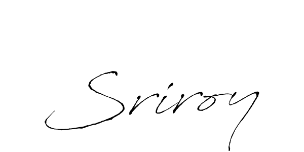 The best way (Antro_Vectra) to make a short signature is to pick only two or three words in your name. The name Sriroy include a total of six letters. For converting this name. Sriroy signature style 6 images and pictures png