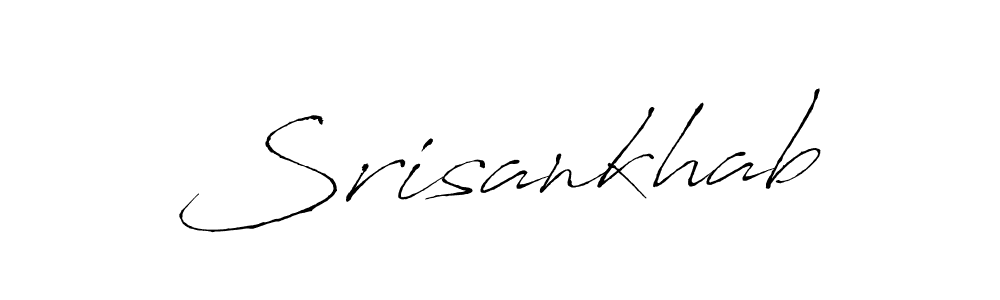 Use a signature maker to create a handwritten signature online. With this signature software, you can design (Antro_Vectra) your own signature for name Srisankhab. Srisankhab signature style 6 images and pictures png