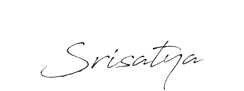 Create a beautiful signature design for name Srisatya. With this signature (Antro_Vectra) fonts, you can make a handwritten signature for free. Srisatya signature style 6 images and pictures png