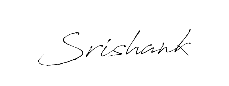 Use a signature maker to create a handwritten signature online. With this signature software, you can design (Antro_Vectra) your own signature for name Srishank. Srishank signature style 6 images and pictures png