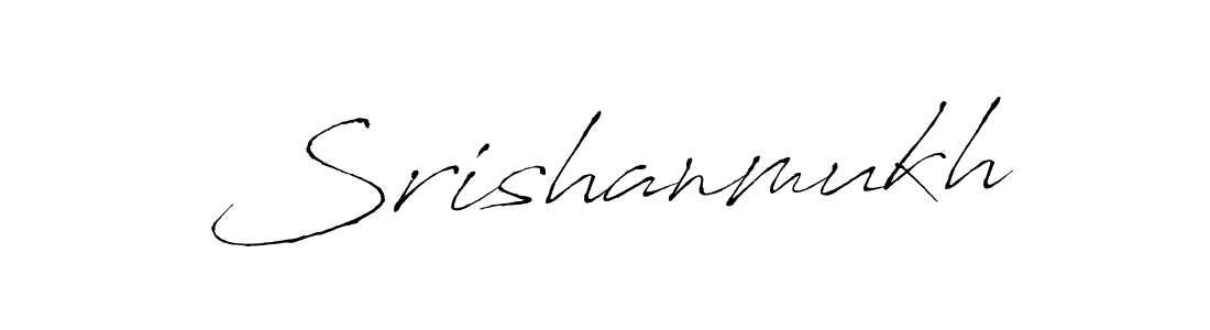 How to make Srishanmukh signature? Antro_Vectra is a professional autograph style. Create handwritten signature for Srishanmukh name. Srishanmukh signature style 6 images and pictures png