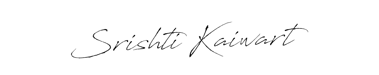 This is the best signature style for the Srishti Kaiwart name. Also you like these signature font (Antro_Vectra). Mix name signature. Srishti Kaiwart signature style 6 images and pictures png