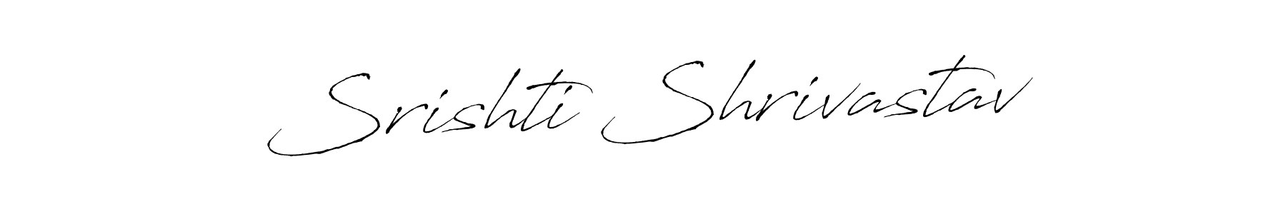 The best way (Antro_Vectra) to make a short signature is to pick only two or three words in your name. The name Srishti Shrivastav include a total of six letters. For converting this name. Srishti Shrivastav signature style 6 images and pictures png