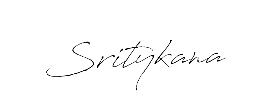 Create a beautiful signature design for name Sritykana. With this signature (Antro_Vectra) fonts, you can make a handwritten signature for free. Sritykana signature style 6 images and pictures png