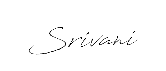 How to make Srivani name signature. Use Antro_Vectra style for creating short signs online. This is the latest handwritten sign. Srivani signature style 6 images and pictures png