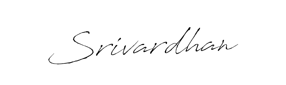 Srivardhan stylish signature style. Best Handwritten Sign (Antro_Vectra) for my name. Handwritten Signature Collection Ideas for my name Srivardhan. Srivardhan signature style 6 images and pictures png