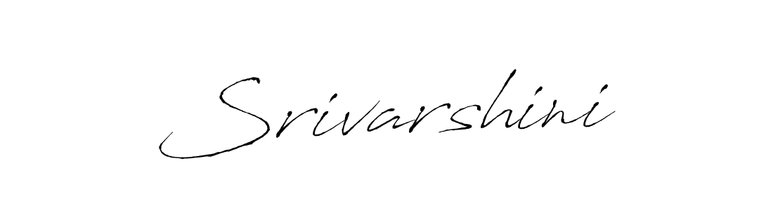 Make a beautiful signature design for name Srivarshini. With this signature (Antro_Vectra) style, you can create a handwritten signature for free. Srivarshini signature style 6 images and pictures png