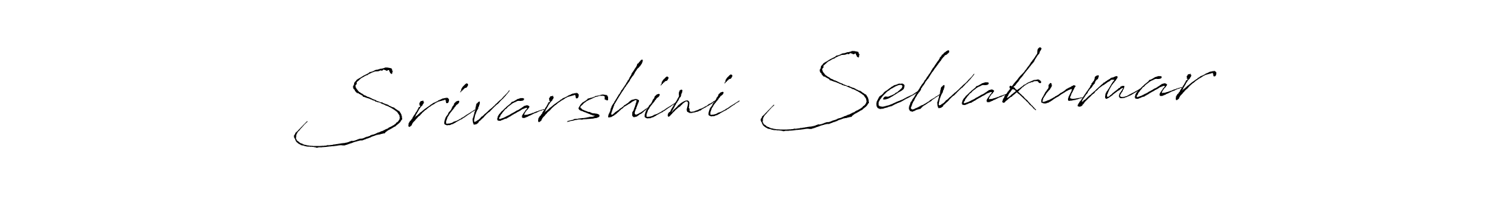 The best way (Antro_Vectra) to make a short signature is to pick only two or three words in your name. The name Srivarshini Selvakumar include a total of six letters. For converting this name. Srivarshini Selvakumar signature style 6 images and pictures png