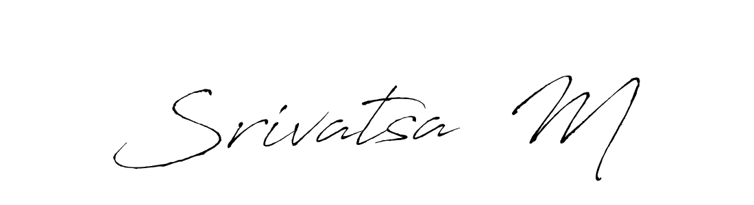 How to Draw Srivatsa  M signature style? Antro_Vectra is a latest design signature styles for name Srivatsa  M. Srivatsa  M signature style 6 images and pictures png