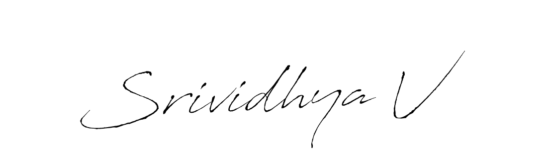 This is the best signature style for the Srividhya V name. Also you like these signature font (Antro_Vectra). Mix name signature. Srividhya V signature style 6 images and pictures png
