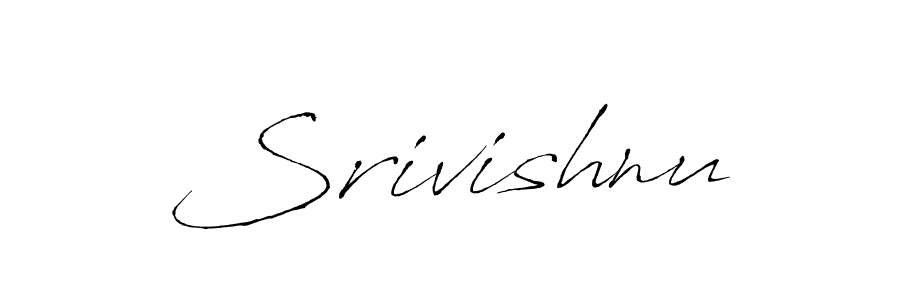 Create a beautiful signature design for name Srivishnu. With this signature (Antro_Vectra) fonts, you can make a handwritten signature for free. Srivishnu signature style 6 images and pictures png