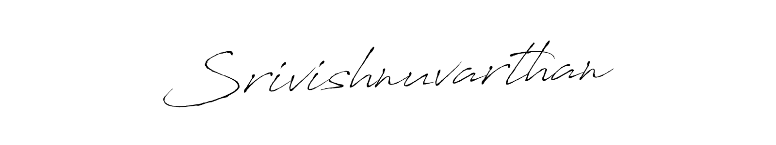 The best way (Antro_Vectra) to make a short signature is to pick only two or three words in your name. The name Srivishnuvarthan include a total of six letters. For converting this name. Srivishnuvarthan signature style 6 images and pictures png