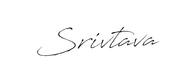 How to make Srivtava signature? Antro_Vectra is a professional autograph style. Create handwritten signature for Srivtava name. Srivtava signature style 6 images and pictures png