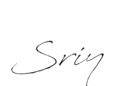 Make a beautiful signature design for name Sriy. With this signature (Antro_Vectra) style, you can create a handwritten signature for free. Sriy signature style 6 images and pictures png