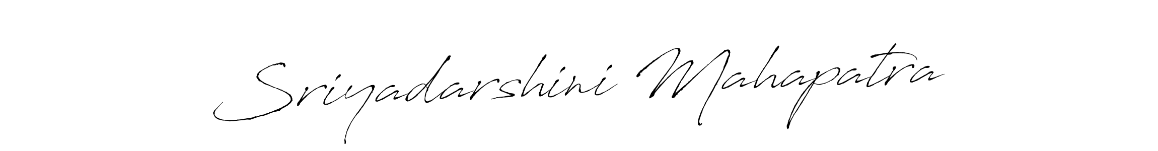 Also we have Sriyadarshini Mahapatra name is the best signature style. Create professional handwritten signature collection using Antro_Vectra autograph style. Sriyadarshini Mahapatra signature style 6 images and pictures png