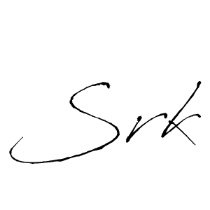 Also You can easily find your signature by using the search form. We will create Srk name handwritten signature images for you free of cost using Antro_Vectra sign style. Srk signature style 6 images and pictures png