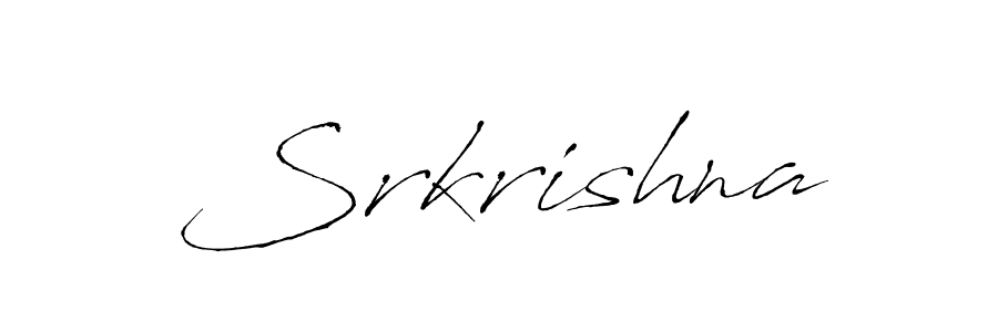 How to make Srkrishna name signature. Use Antro_Vectra style for creating short signs online. This is the latest handwritten sign. Srkrishna signature style 6 images and pictures png