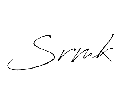 if you are searching for the best signature style for your name Srmk. so please give up your signature search. here we have designed multiple signature styles  using Antro_Vectra. Srmk signature style 6 images and pictures png