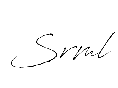 How to Draw Srml signature style? Antro_Vectra is a latest design signature styles for name Srml. Srml signature style 6 images and pictures png