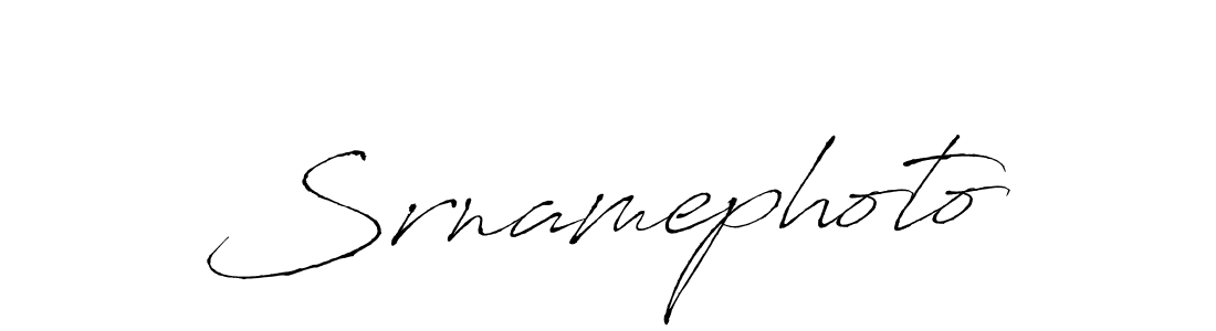 Srnamephoto stylish signature style. Best Handwritten Sign (Antro_Vectra) for my name. Handwritten Signature Collection Ideas for my name Srnamephoto. Srnamephoto signature style 6 images and pictures png